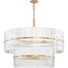 Progress Canada - Nine Light Chandelier - Seville - Soft Gold- Union Lighting Luminaires Decor