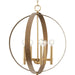 Progress Canada - Five Light Chandelier - Allegheny - Soft Gold- Union Lighting Luminaires Decor
