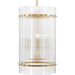 Progress Canada - Six Light Foyer Pendant - Seville - Soft Gold- Union Lighting Luminaires Decor