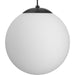 Progress Canada - One Light Pendant - Atwell - Matte Black- Union Lighting Luminaires Decor