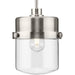 Progress Canada - One Light Pendant - Beckner - Brushed Nickel- Union Lighting Luminaires Decor