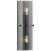 Progress Canada - Two Light Wall Sconce - Seville - Matte Black- Union Lighting Luminaires Decor