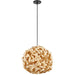 Dainolite Canada - One Light Pendant - Bailey - Natural- Union Lighting Luminaires Decor