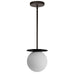 Dainolite Canada - One Light Pendant - Burlat - White- Union Lighting Luminaires Decor