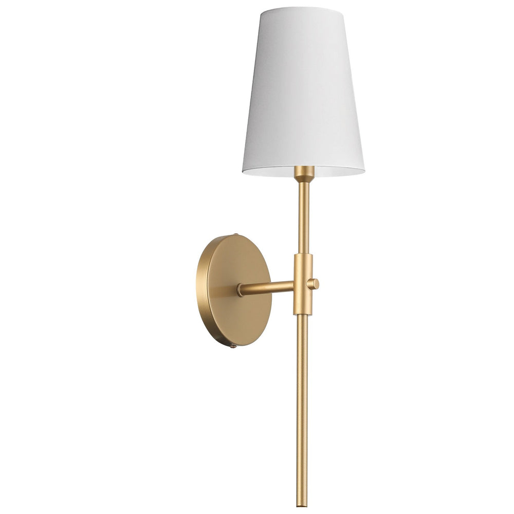 Dainolite Canada - One Light Wall Sconce - Cinthia - Aged Brass- Union Lighting Luminaires Decor