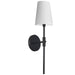 Dainolite Canada - One Light Wall Sconce - Cinthia - Matte Black- Union Lighting Luminaires Decor