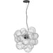 Dainolite Canada - Six Light Pendant - Charlize - Clear- Union Lighting Luminaires Decor