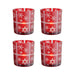 ELK Home - Set of 4 Votive - Festival - Red- Union Lighting Luminaires Decor