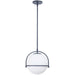 Dainolite Canada - One Light Pendant - Paola - Matte Black- Union Lighting Luminaires Decor
