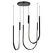 Dainolite Canada - LED Pendant - Pacari - Matte Black- Union Lighting Luminaires Decor