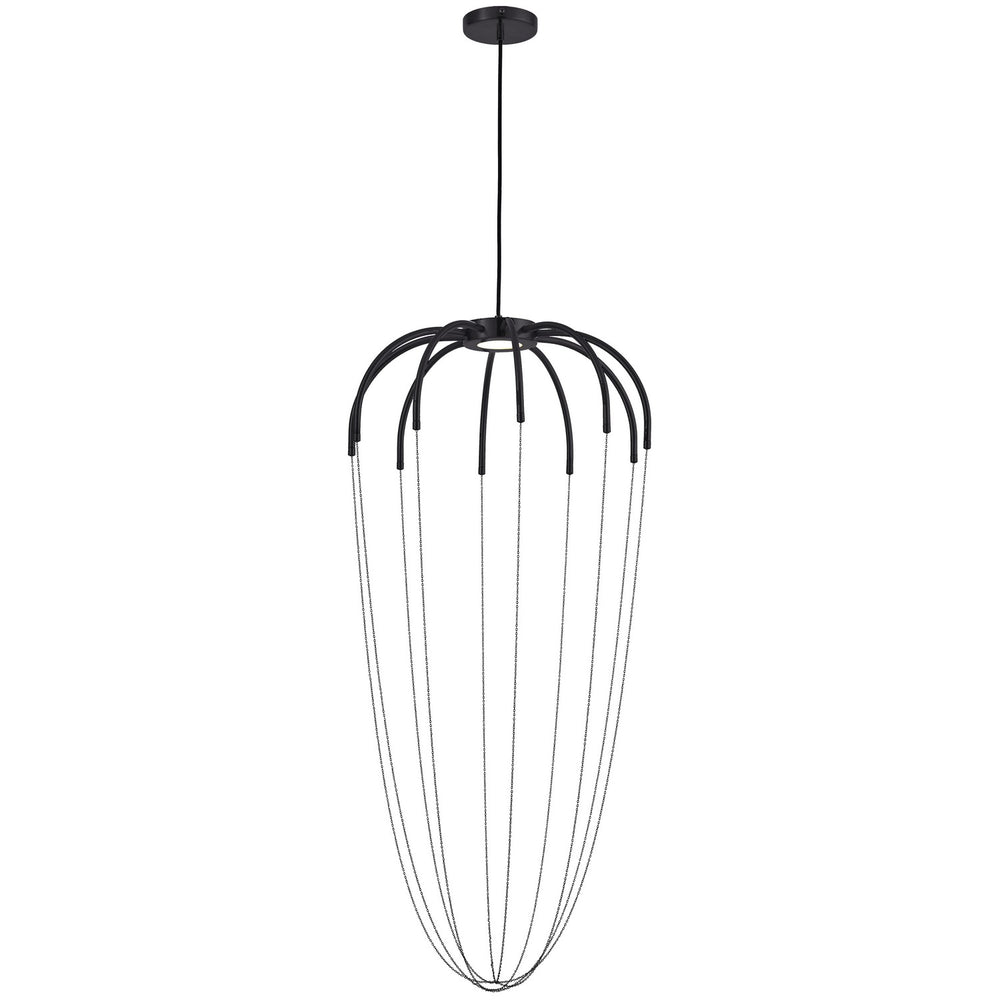 Dainolite Canada - LED Pendant - Perla - Matte Black- Union Lighting Luminaires Decor