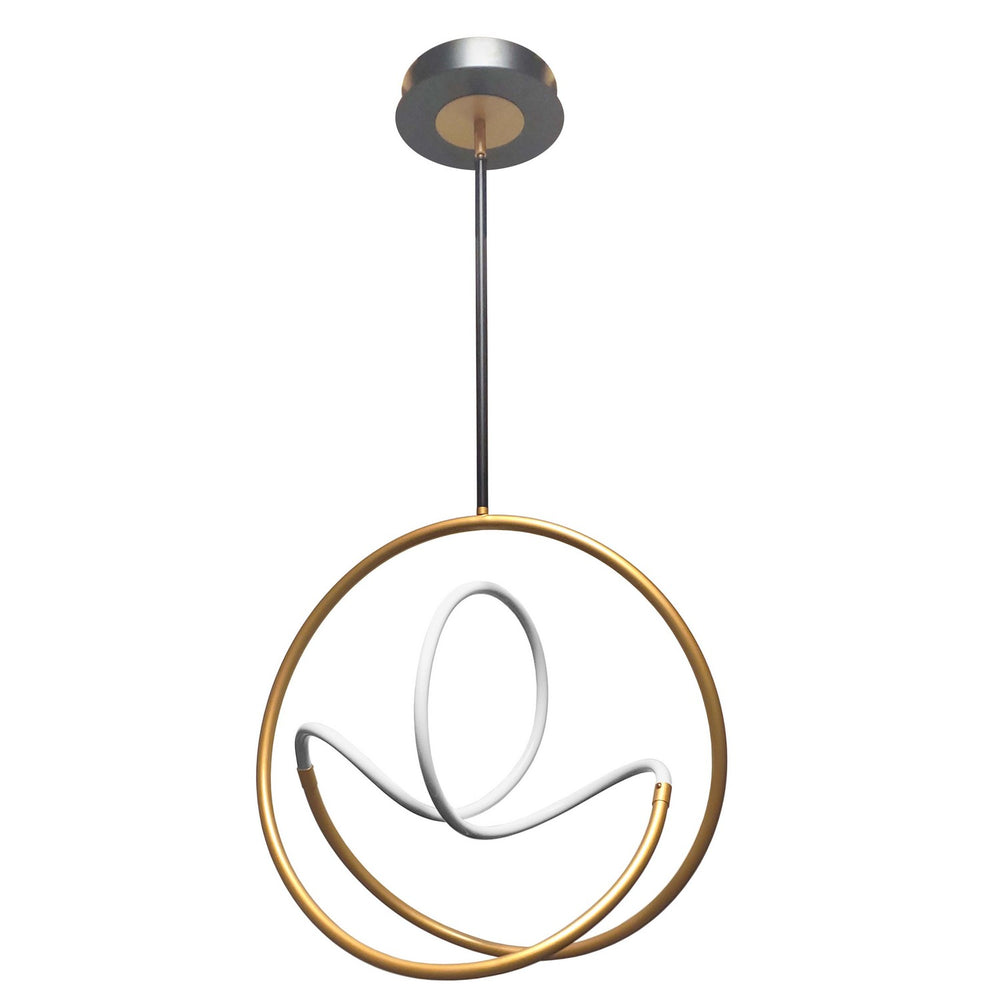 Dainolite Canada - LED Pendant - Raelynn - Gold- Union Lighting Luminaires Decor
