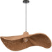 Dainolite Canada - One Light Pendant - Selma - Natural- Union Lighting Luminaires Decor