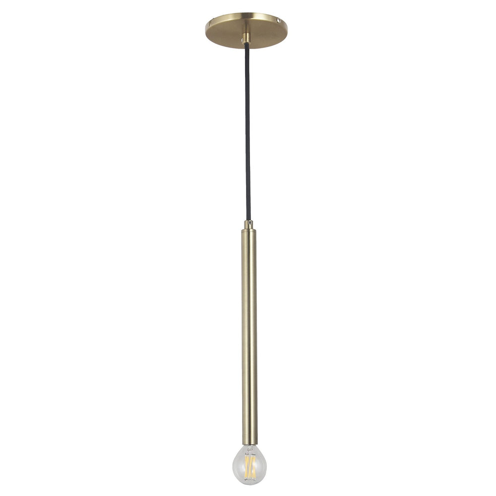 Dainolite Canada - One Light Pendant - Sanya - Aged Brass- Union Lighting Luminaires Decor