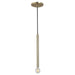 Dainolite Canada - One Light Pendant - Sanya - Aged Brass- Union Lighting Luminaires Decor