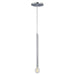 Dainolite Canada - One Light Pendant - Sanya - Polished Chrome- Union Lighting Luminaires Decor