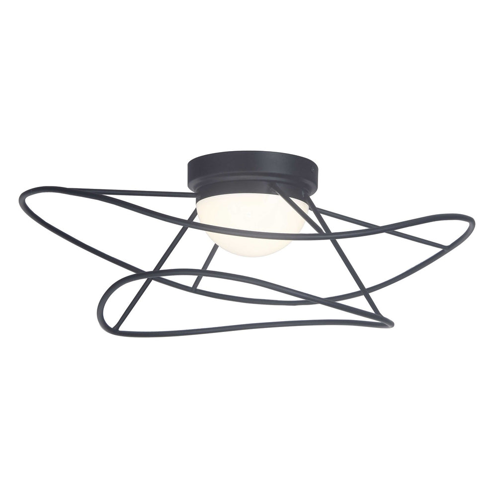 Dainolite Canada - LED Flush Mount - Svetlana - Matte Black- Union Lighting Luminaires Decor