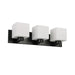 Dainolite Canada - Three Light Vanity - Veda - Matte Black- Union Lighting Luminaires Decor