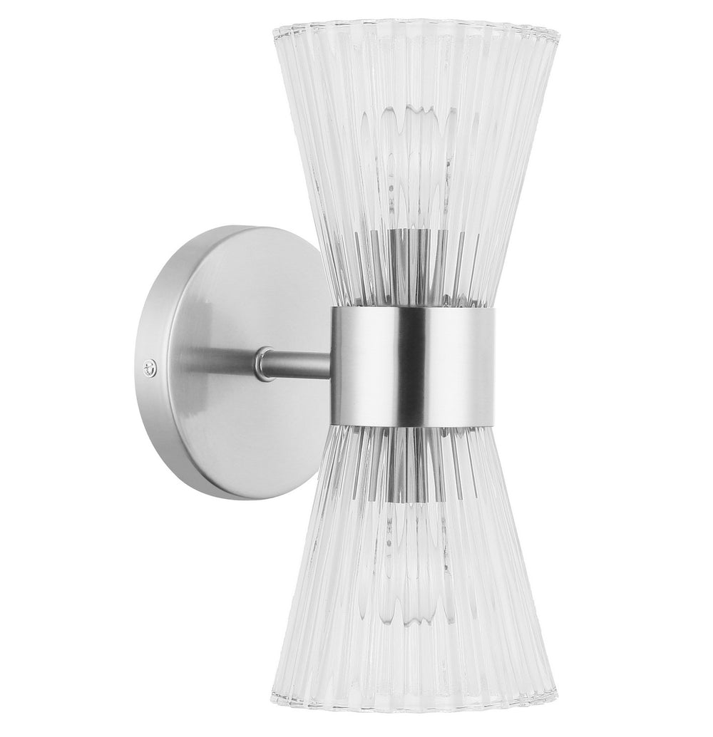 Dainolite Canada - Two Light Vanity - Vienna - Polished Chrome- Union Lighting Luminaires Decor