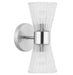 Dainolite Canada - Two Light Vanity - Vienna - Polished Chrome- Union Lighting Luminaires Decor