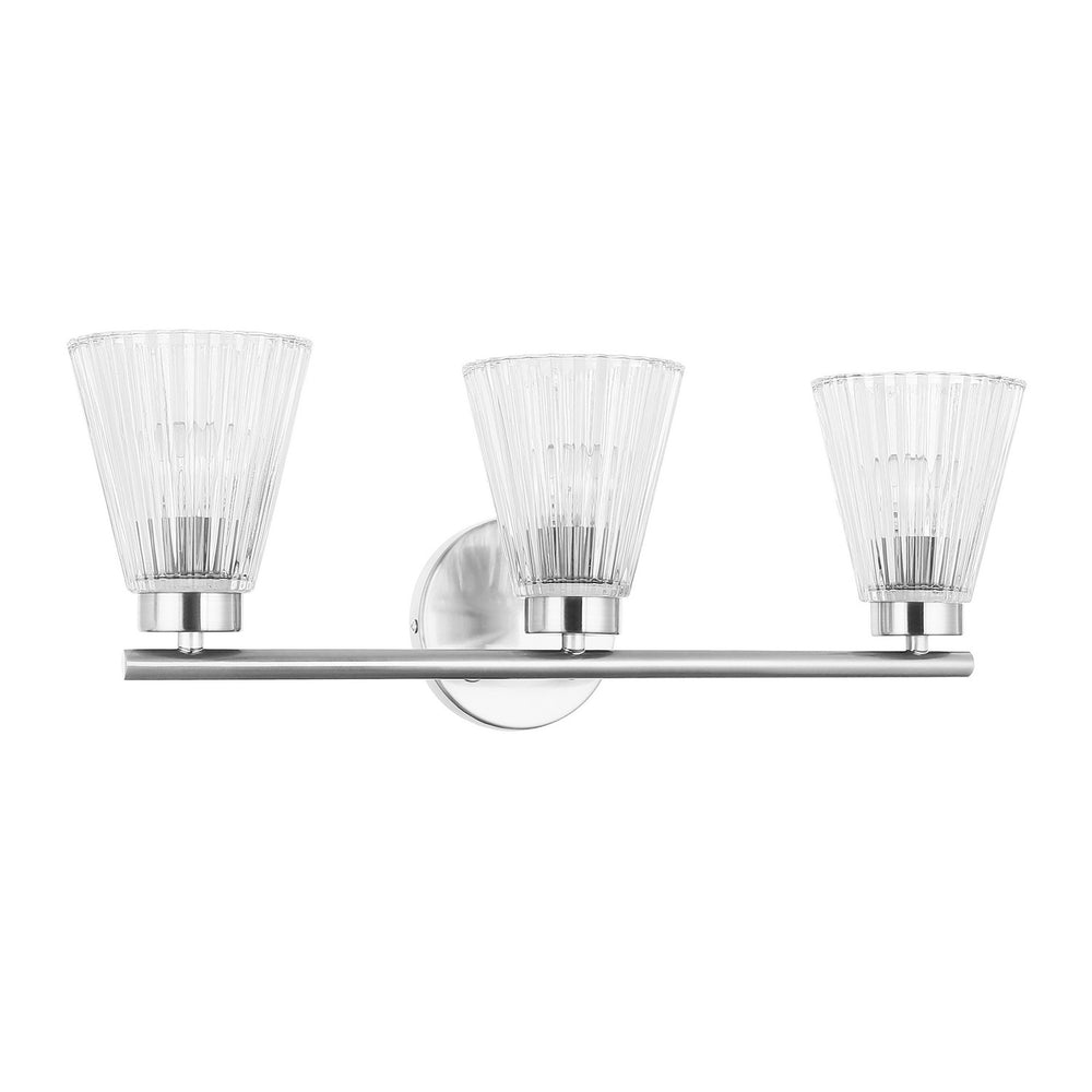 Dainolite Canada - Three Light Vanity - Vienna - Polished Chrome- Union Lighting Luminaires Decor