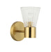 Dainolite Canada - One Light Wall Sconce - Vienna - Aged Brass- Union Lighting Luminaires Decor