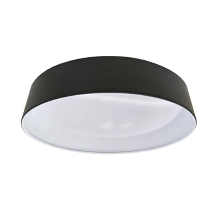 Vinci Lighting - LED Flush Mount - Black Powder Coated/ White- Union Lighting Luminaires Decor