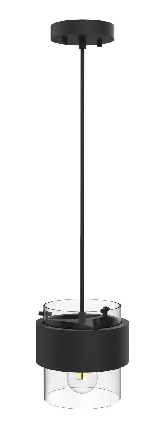 Vinci Lighting - One Light Pendant - Black- Union Lighting Luminaires Decor