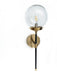 Vinci Lighting - One Light Wall Sconce - Aged Brass/Black- Union Lighting Luminaires Decor