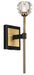 Vinci Lighting - One Light Wall Sconce - Aged Brass/Black- Union Lighting Luminaires Decor