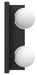 Vinci Lighting - Two Light Wall Sconce - Sahara - Black- Union Lighting Luminaires Decor