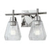 ELK Home - Two Light Vanity - Arctic Bath Series - Polished Nickel- Union Lighting Luminaires Decor