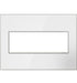 Legrand Canada - Three-Gang Screwless Wall Plate - Adorne - Mirror White- Union Lighting Luminaires Decor