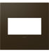 Legrand Canada - Two-Gang Screwless Wall Plate - Adorne - Bronze- Union Lighting Luminaires Decor