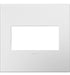 Legrand Canada - Two-Gang Screwless Wall Plate with Microban - Adorne - Gloss White- Union Lighting Luminaires Decor