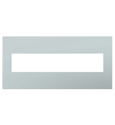 Legrand Canada - Five-Gang Screwless Wall Plate - Adorne - Pale Blue- Union Lighting Luminaires Decor