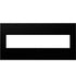 Legrand Canada - Five-Gang Screwless Wall - Adorne - Black Ink- Union Lighting Luminaires Decor