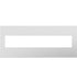 Legrand Canada - Six-Gang Screwless Wall Plate with Microban - Adorne - Powder White- Union Lighting Luminaires Decor