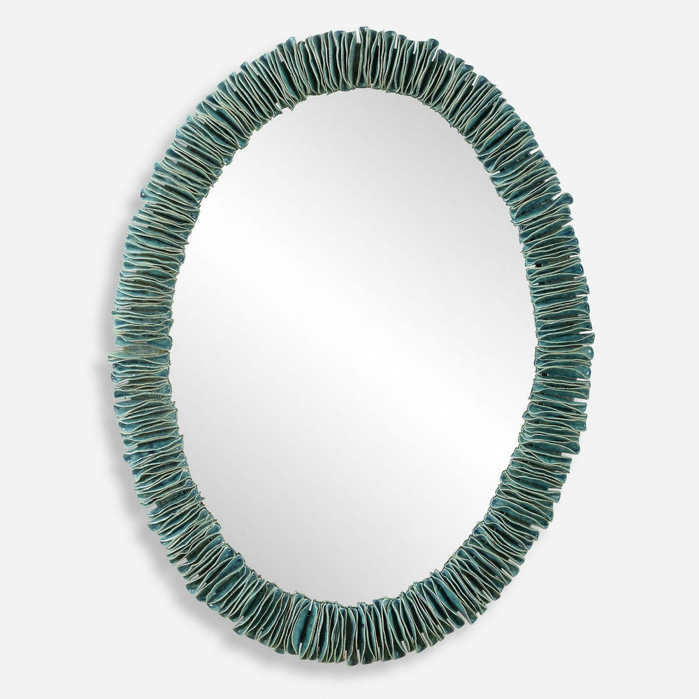 Uttermost - Mirror - Bonaire - Blue Glaze- Union Lighting Luminaires Decor