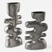 Uttermost - Vases Set/2 - Free Flowing - Tarnished Nickel Glaze- Union Lighting Luminaires Decor