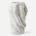 Uttermost - Vase - Stratified - Matte White- Union Lighting Luminaires Decor