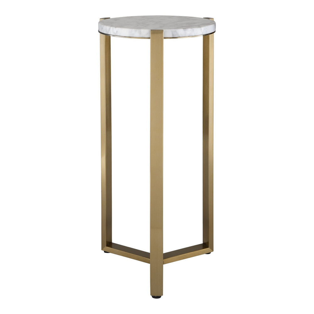 Uttermost - Drink Table - Pietra - Antique Brass- Union Lighting Luminaires Decor