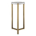 Uttermost - Drink Table - Pietra - Antique Brass- Union Lighting Luminaires Decor