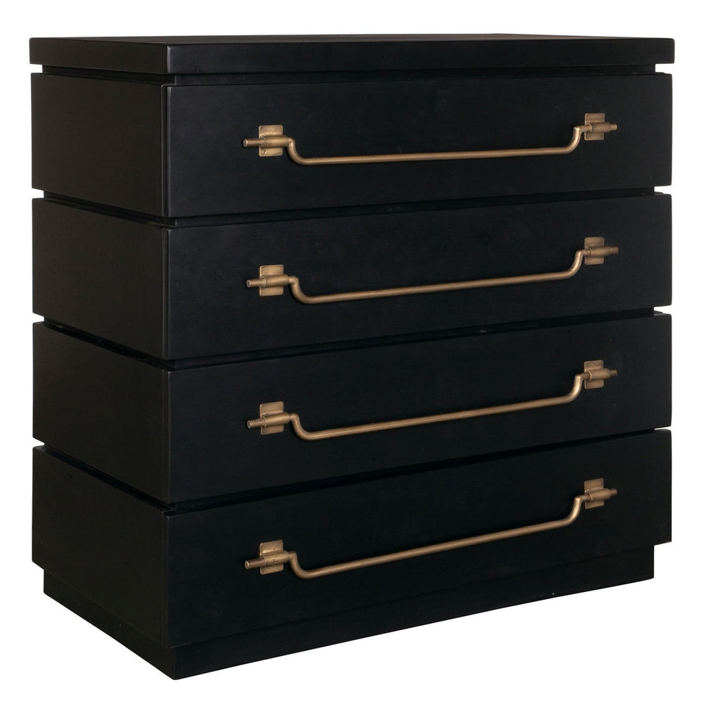 Uttermost - Accent Chest - Halifax - Black- Union Lighting Luminaires Decor
