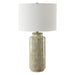 Uttermost - One Light Table Lamp - Laurel - Organic Pattern In Soothing Cream And Sage- Union Lighting Luminaires Decor