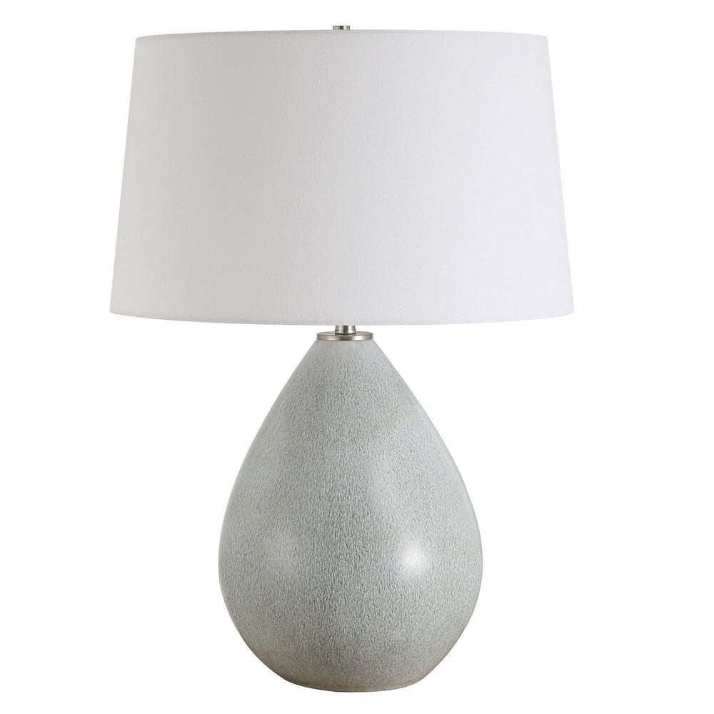 Uttermost - One Light Table Lamp - Moray - Brushed Nickel- Union Lighting Luminaires Decor