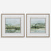 Uttermost - Landscape Prints Set/2 - Soft Sage - Brushed Champagne Gold- Union Lighting Luminaires Decor