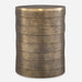 Uttermost - Accent Table - Odin - Antique Brass- Union Lighting Luminaires Decor