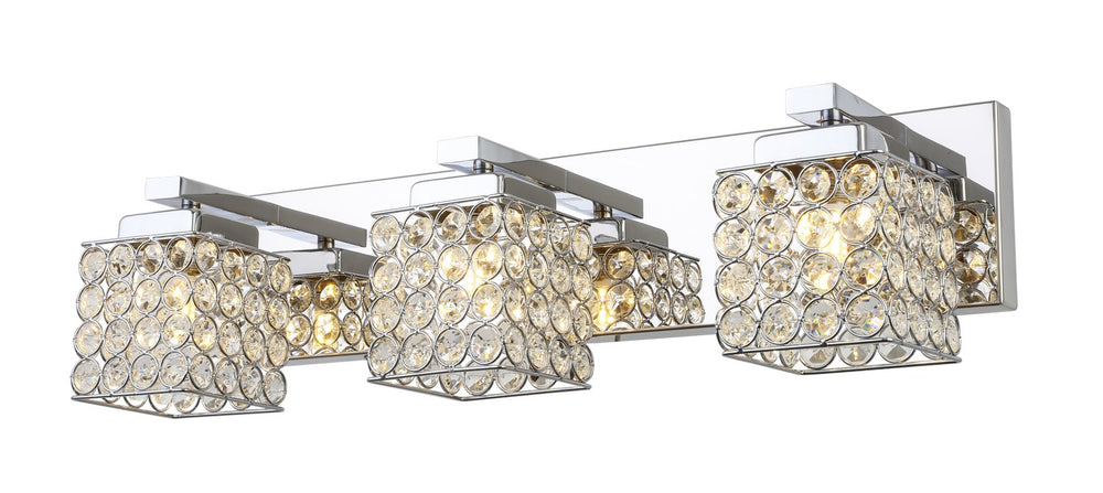 Vinci Lighting - Three Light Vanity - Chrome- Union Lighting Luminaires Decor