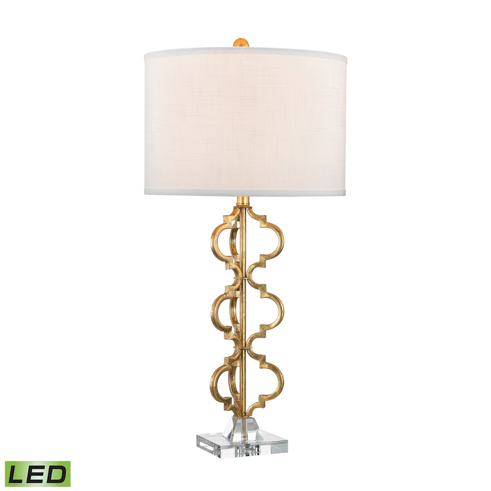 ELK Home - LED Table Lamp - Castile - Gold Leaf- Union Lighting Luminaires Decor